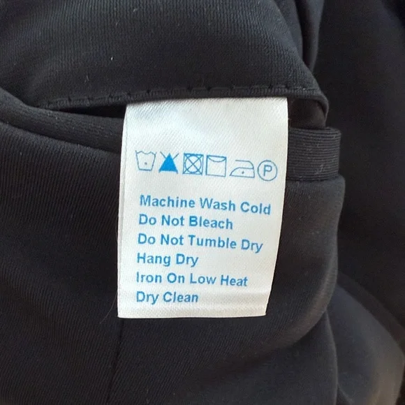 Mens Twillory Black Performance Blazer 46R Sport Coat 2 Button washable - Picture 6 of 9